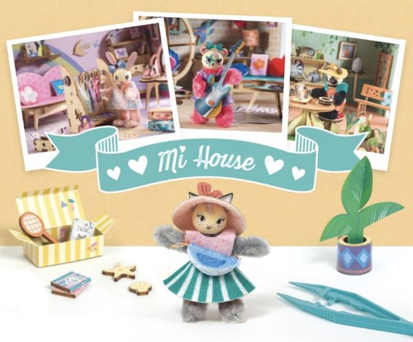 Mi House, une collection de maquettes pour enfants signée Djeco